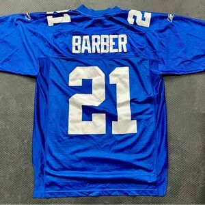 Reebok New York Giants Tiki Barber #21 Jersey